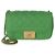 Timeless Mini borsa Chanel Green Quilted Jersey Chic With Me Verde