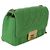 Timeless Mini borsa Chanel Green Quilted Jersey Chic With Me Verde - vista 4