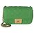 Timeless Mini borsa Chanel Green Quilted Jersey Chic With Me Verde - vista 6