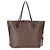 Louis Vuitton Damier Ebene Canvas Neverfull MM Marrone - vista 2