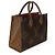Louis Vuitton Reverse Monogram Canvas Onthego MM Marrone - vista 4