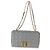 Borsa Christian Dior Caro Chain Medium in pelle di vitello morbida grigia cannage Marrone Blu - vista 5