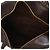 Grande borsa a tracolla in pelle di vitello invecchiata marrone cacao Prada - vista 5