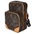 Borsa Amazone in tela Monogram Louis Vuitton Marrone - vista 3