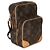 Borsa Amazone in tela Monogram Louis Vuitton Marrone - vista 4
