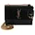 Borsa Small Sunset Monogram in vernice nera Saint Laurent Nero