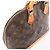 Borsa Louis Vuitton Alma PM in tela Monogram marrone M51130 - vista 12