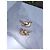 Schiaparelli Crystal Gilded Dove Ohrringe Golden - Ansicht 3