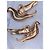 Schiaparelli Crystal Gilded Dove Ohrringe Golden - Ansicht 5