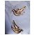 Schiaparelli Crystal Gilded Dove Ohrringe Golden - Ansicht 8