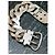 Hermès Bracciale a catena in argento sterling Vintage Hermes Boucles Sellier - vista 4
