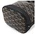 Borsa a secchiello Goyard Petit Flo Mini Marrone Nero Bianco - vista 4