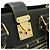 Borsa Tote Louis Vuitton Suhali Fabulous Nero - vista 10