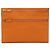 Clutch Hermès Double Zip Flat Pouch Arancione