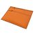 Clutch Hermès Double Zip Flat Pouch Arancione - vista 3