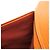 Clutch Hermès Double Zip Flat Pouch Arancione - vista 7