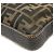 Borsa a Spalla Fendi Selleria Zucca Marrone - vista 4