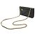 Borsa a tracolla con catena portafoglio Chanel Coco Mark Nero - vista 3