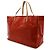 Borsa Tote Louis Vuitton Monogram Vernis Lead GM Rosso - vista 3
