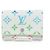 Louis Vuitton Monogram Iridescent Victor Wallet Braun Mehrfarben