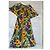 Loewe Midi-Kleid mit Blumenprint Mehrfarben Grün Orange Gelb Hellgrün Lavendel - Ansicht 2