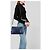 Prada Soft Calf Double Zip Tote Bag Blue - view 12