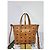 MCM Visetos Mini Toni Shopper Tote Cognac Marrone - vista 13