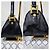 Bolsa de ombro vintage em nylon MCM preta Preto - vista 6