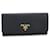 Saffiano Prada Bi-fold Long Wallet Schwarz  - Ansicht 1