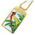 Hermès Collier pendentif miroir HERMES On the Beach Compact Multicolore Doré  - vue 1