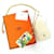 Hermès Collier pendentif miroir HERMES On the Beach Compact Multicolore Doré  - vue 2