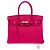 Hermès Borsa HERMES Birkin 30 in Pelle Rosa - 103746 - vista 3