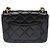 Bolsa CHANEL Timeless/Classique em Couro Preto - 103745 - vista 4