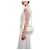 Borsa CHANEL Timeless/Classique in Pelle Bianca - 103719 Bianco - vista 12