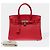 Hermès Borsa HERMES Birkin 30 in Pelle Rossa - 103708 Rosso - vista 2