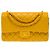 Bolsa CHANEL Timeless/Classique em Couro Amarelo - 103743