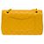 Bolsa CHANEL Timeless/Classique em Couro Amarelo - 103743 - vista 4