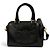Céline Celine 11377 Borsa Boston Small Cuir Triomphe in pelle liscia Nero