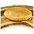 Spilla Chanel Vintage Gold Circle Swing D'oro - vista 6