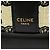 Céline Borsa a tracolla Celine Small Bucket Triomphe Nero Bianco sporco - vista 8