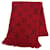 Sciarpa Louis Vuitton Ruby Monogram Rosso  - vista 1