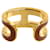 Hermès Hermes Earcuff vergoldet Braun Golden  - Ansicht 3