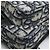 Borsa a tracolla in jacquard Oblique Christian Dior Beige Blu navy - vista 6