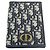 Christian Dior Dior Porta passaporti 30 Montaigne Beige Blu navy