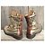 Ash Stivaletti in pelle metallizzata dorata con borchie Marrone D'oro - vista 4
