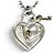 Collana Heart Lock Key Tiffany & Co. Argento D'oro