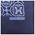 Hermès Sciarpa in cashmere e seta con motivo H Hermes e frange Blu Blu navy - vista 7
