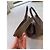 Borsa Hermès Lindy 30 in Pelle Taurillon Clemence Grigio Etoupe - vista 10