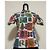 Versace Gothic Baroque Alphabet Print Baumwollhemd Mehrfarben - Ansicht 5