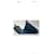 Hermès Kelly Pochette Portemonnaie en cuir bleu  - vue 8